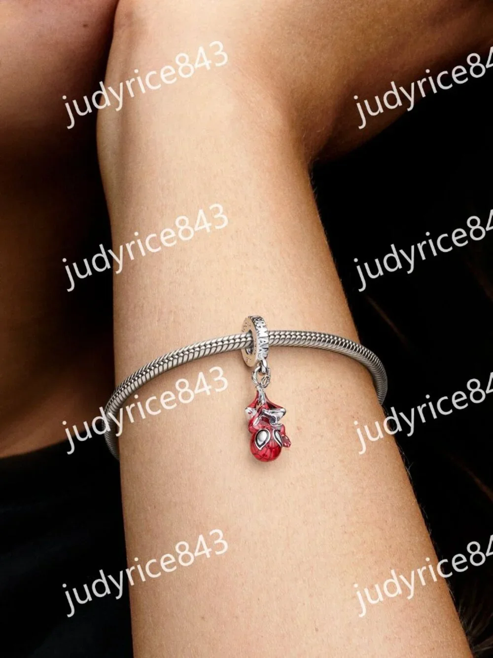Pandora Marvel Hanging Spider-Man Dangle Charm